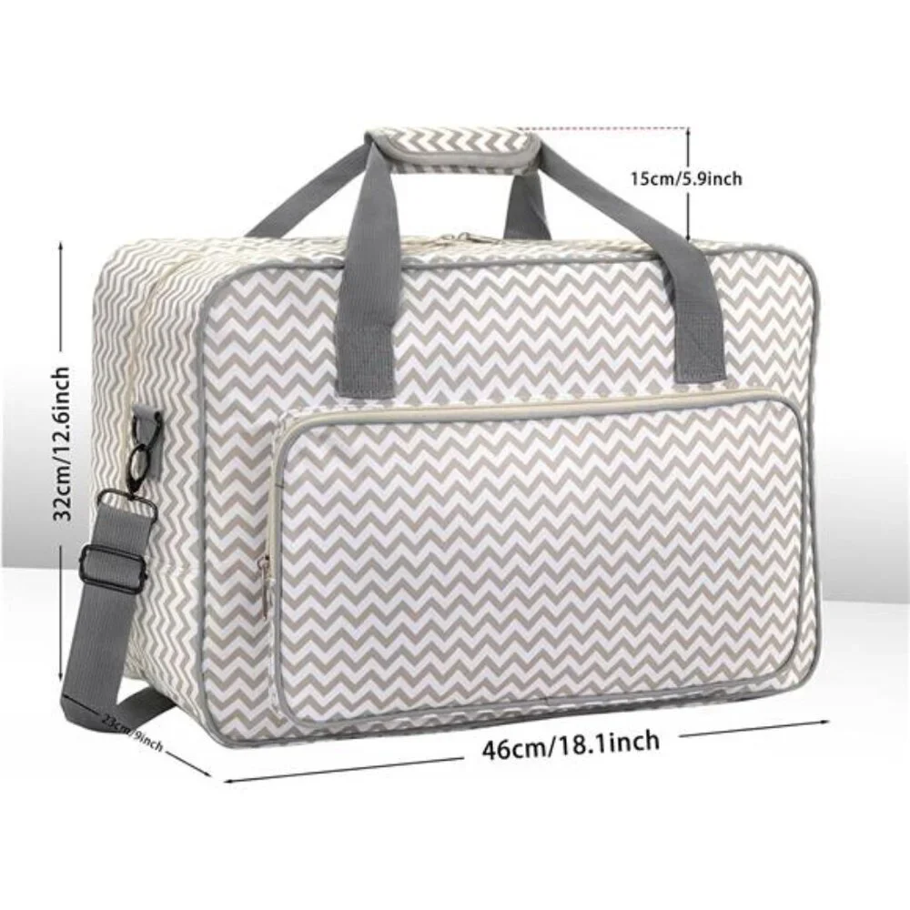 Sewing Machine Case - Travel sewing machine bag with handle - New Sewing
